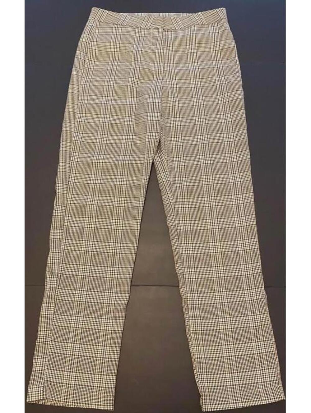 Fore Stylish Checkered Trousers - Perfect for Work & Casual Wear Lg